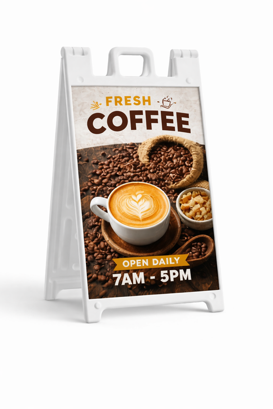 Heavy-Duty A-Frame Sidewalk Signs