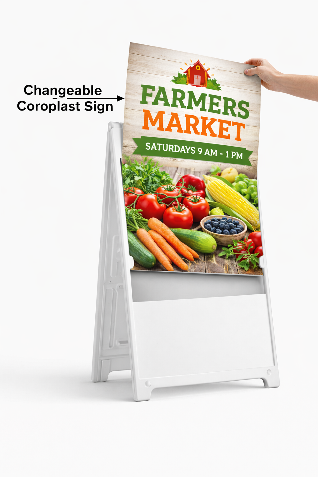 Heavy-Duty A-Frame Sidewalk Signs